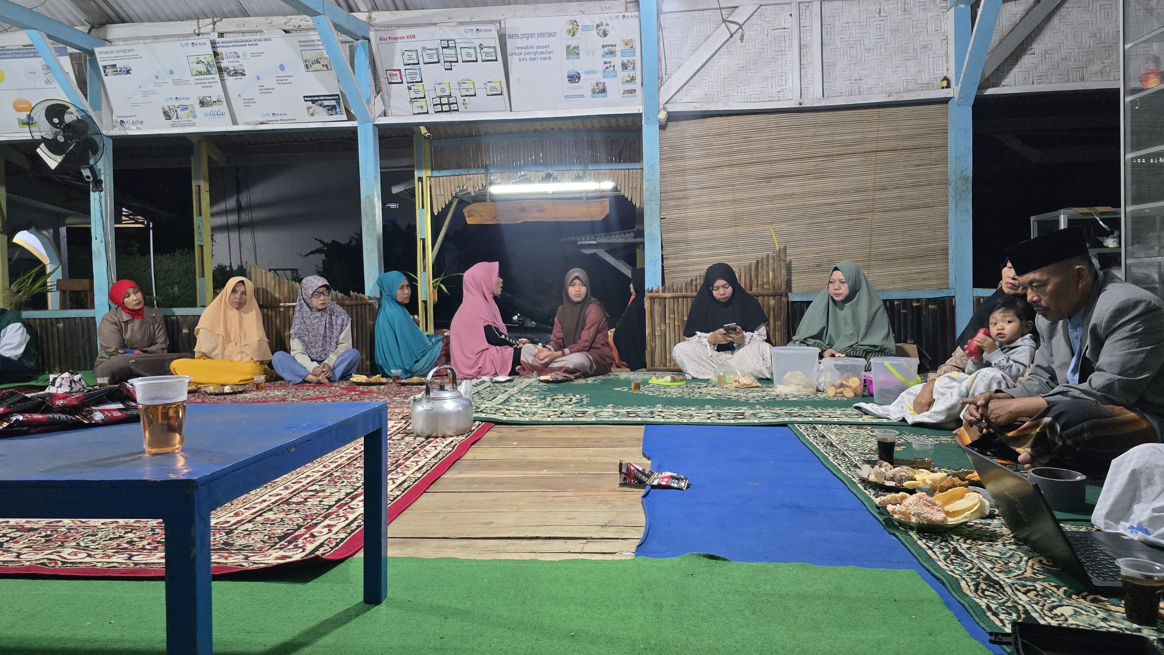 KSM Cilembu Berdaya Perkuat Sinergi Masyarakat Melalui Halal Bihalal di Saung Ilmu
